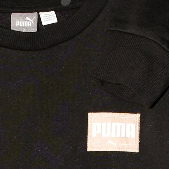 PUMA Women's Fleece Crewneck Sweatshirt - Picture 4 of 9